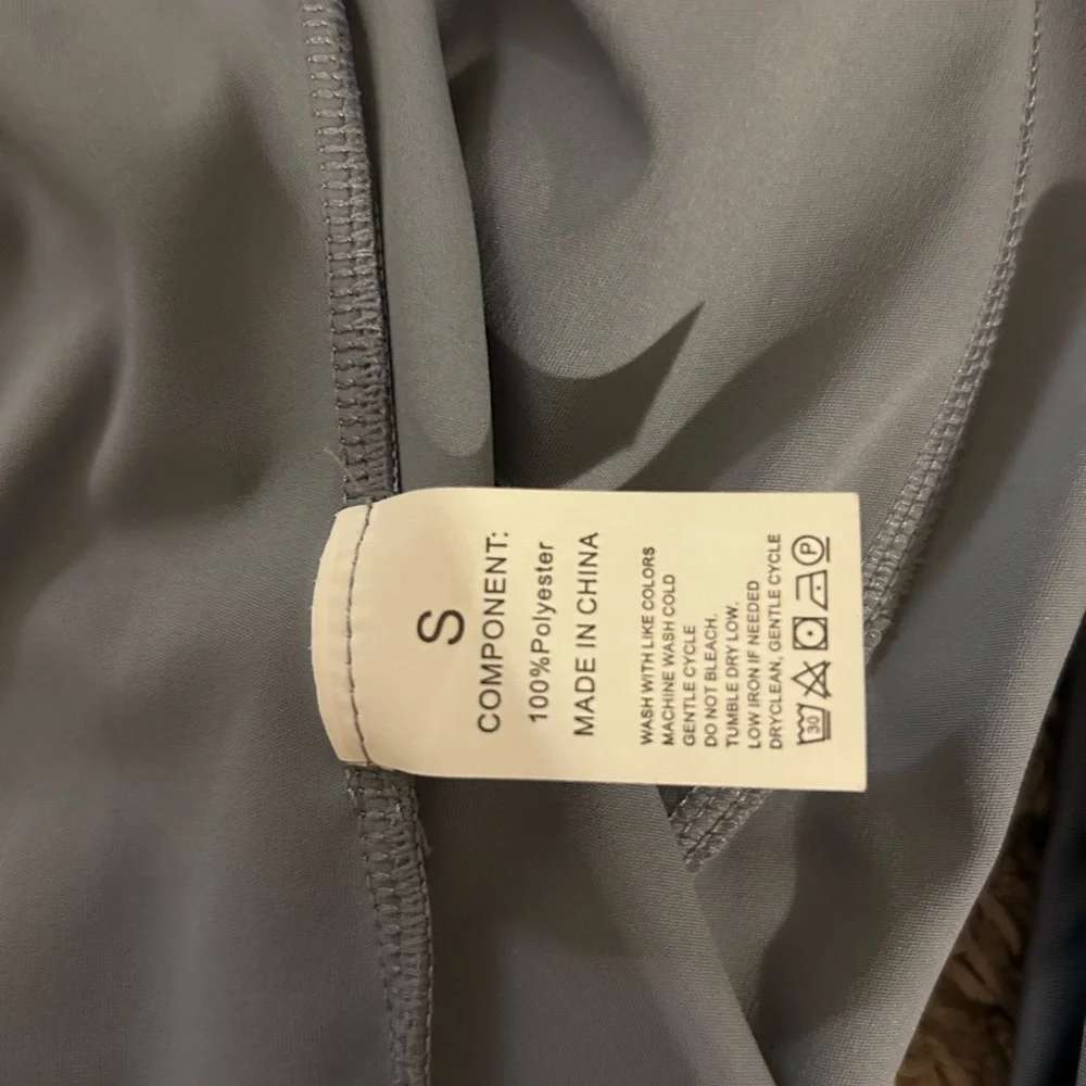 Light Blue athletic zip up jacket! - Picture 6 of 6